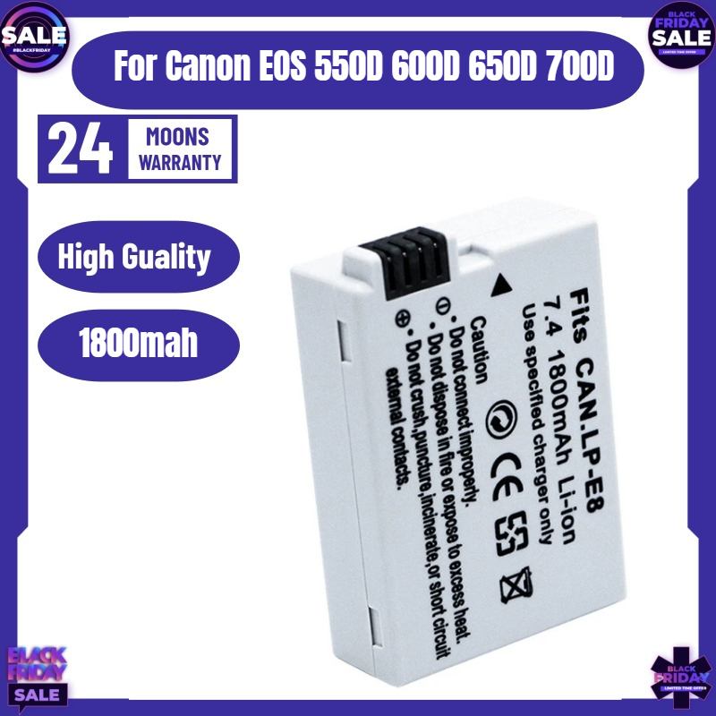 Drones - بطارية كاميرا LP-E8 جديدة لكاميرات كانون