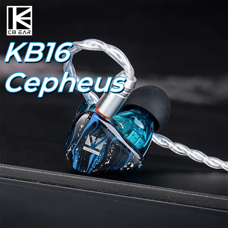 Planar Magnetic Iem Earphones - KBEAR Cepheus KB16 داخل الأذن السلكية