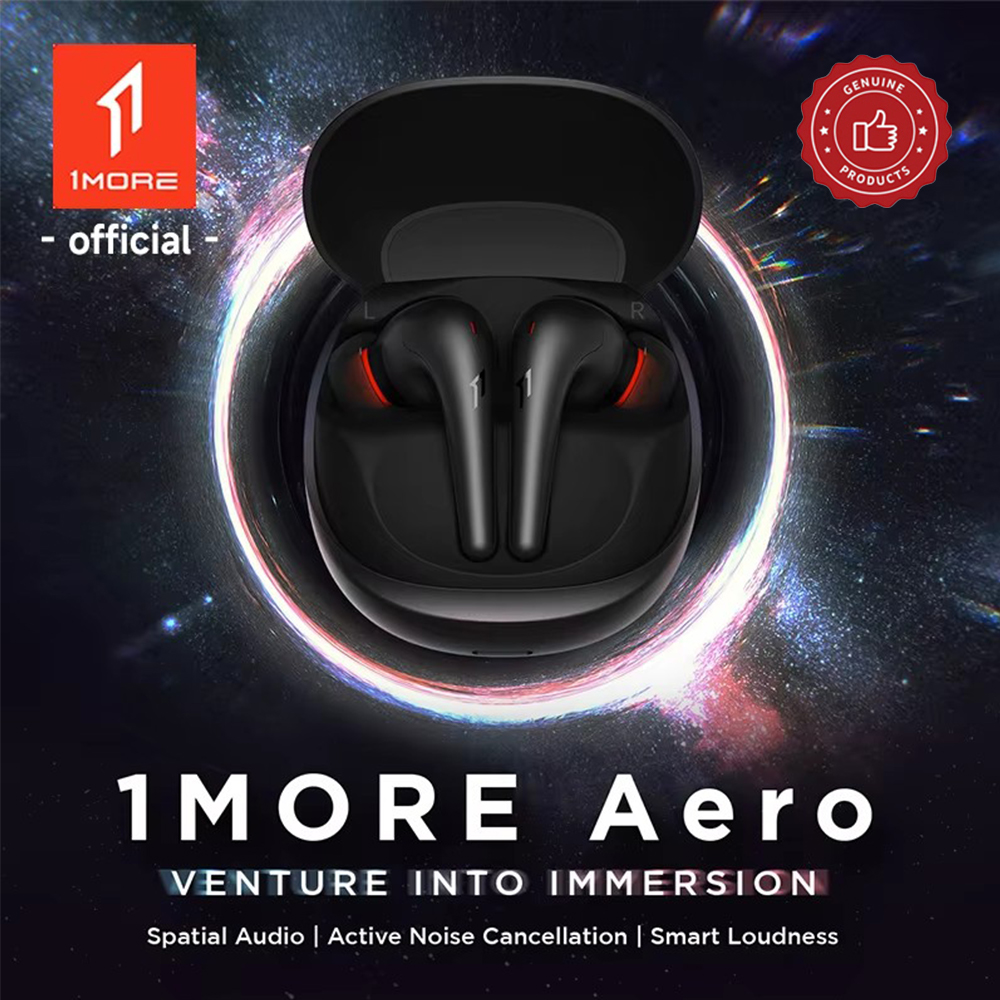 Headphones - سماعات أذن لاسلكية 1MORE Aero مع