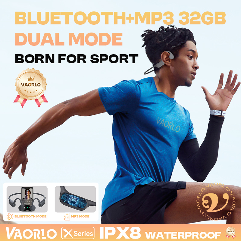 سماعات رأس لاسلكية أصلية تعمل  - مراجعة Bone Conduction Running Headphones وسعره