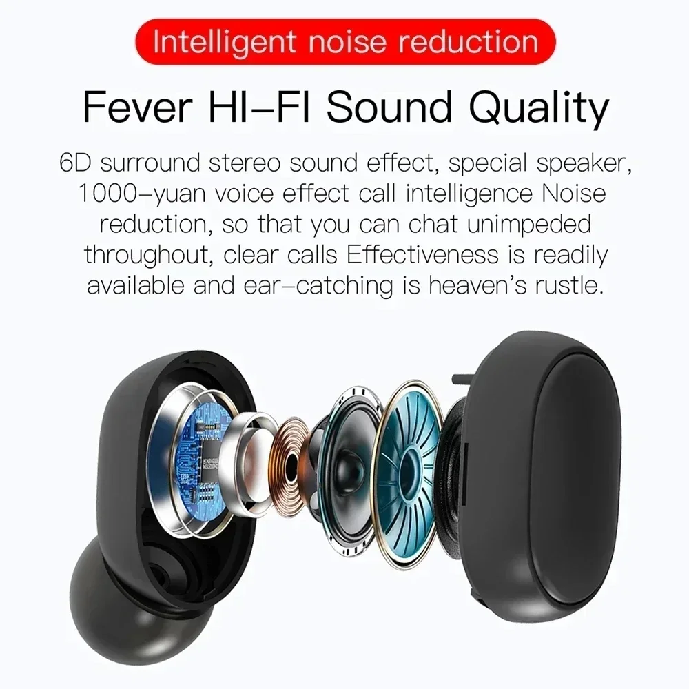 سماعات أذن لاسلكية TWS بتقنية  - مراجعة Tws Earbuds Bluetooth 5.3 وسعره