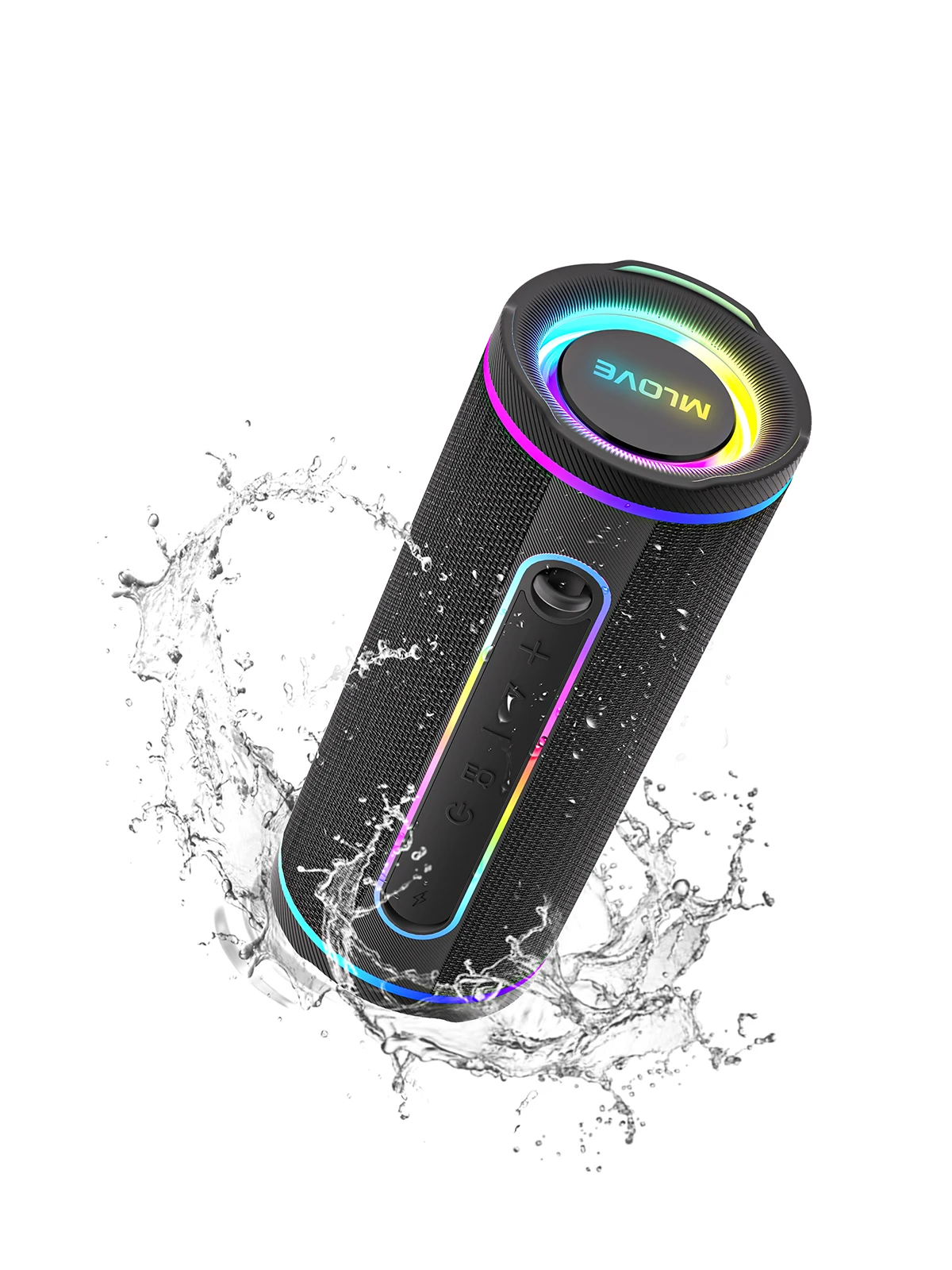 مكبر صوت بلوتوث محمول MLOVE E8 - مراجعة Portable Bluetooth Speaker Waterproof Ipx7 وسعره
