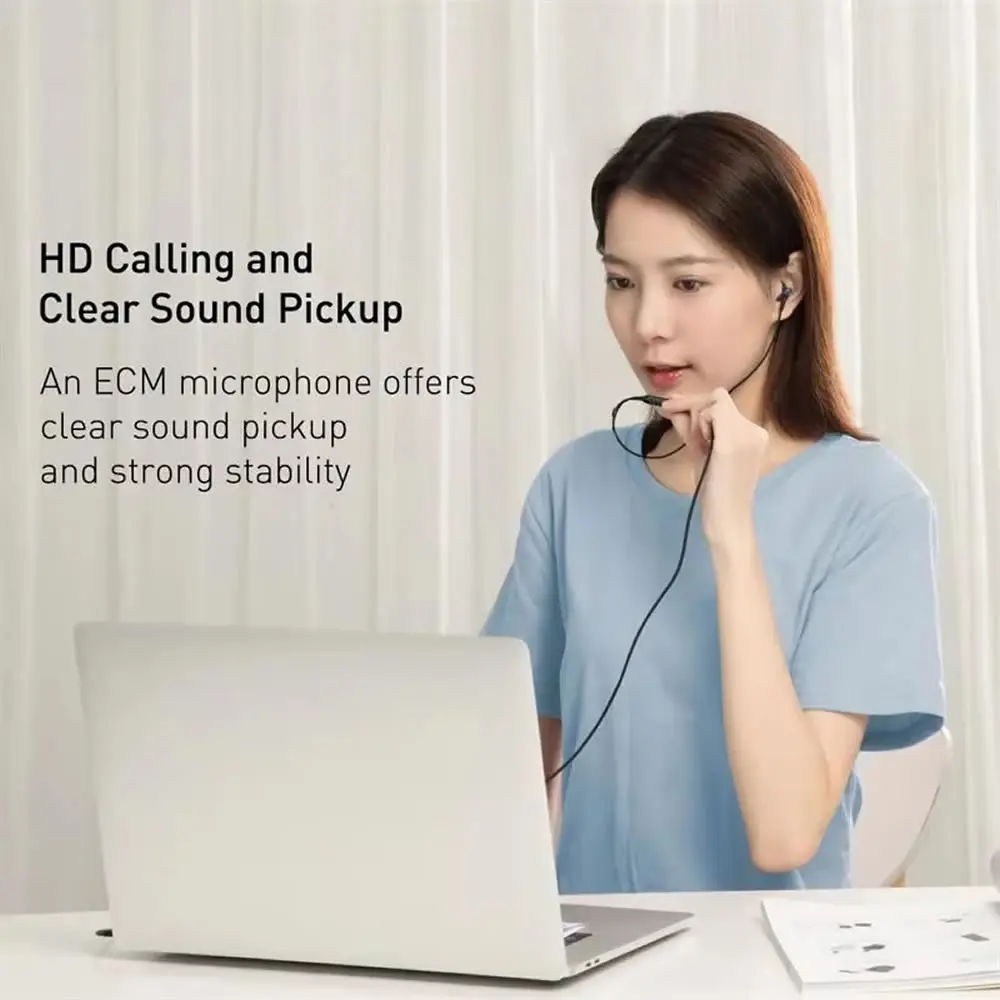 سماعة رأس USB C من جانب واحد ل - مراجعة Type C Wired Earphones With Mic وسعره