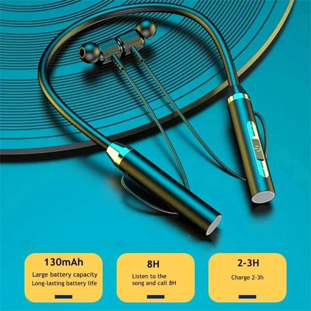 سماعة رأس بلوتوث جديدة K58 مع  - مراجعة Magnetic Neckband Sports Earphones وسعره
