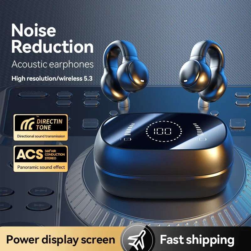 سماعات رأس رياضية بتقنية البلو - مراجعة Bone Conduction Running Headphones وسعره