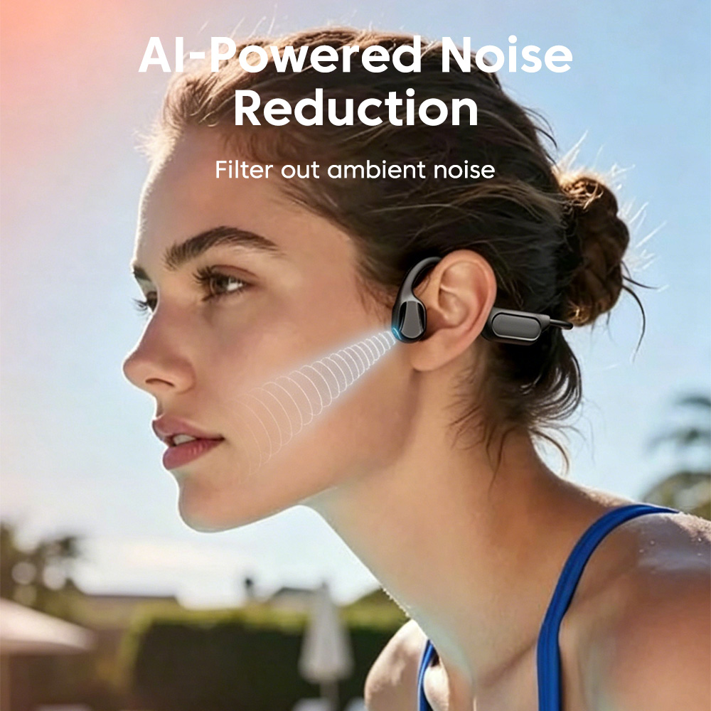 سماعات رأس رياضية بتقنية التوص - مراجعة Bone Conduction Running Headphones وسعره