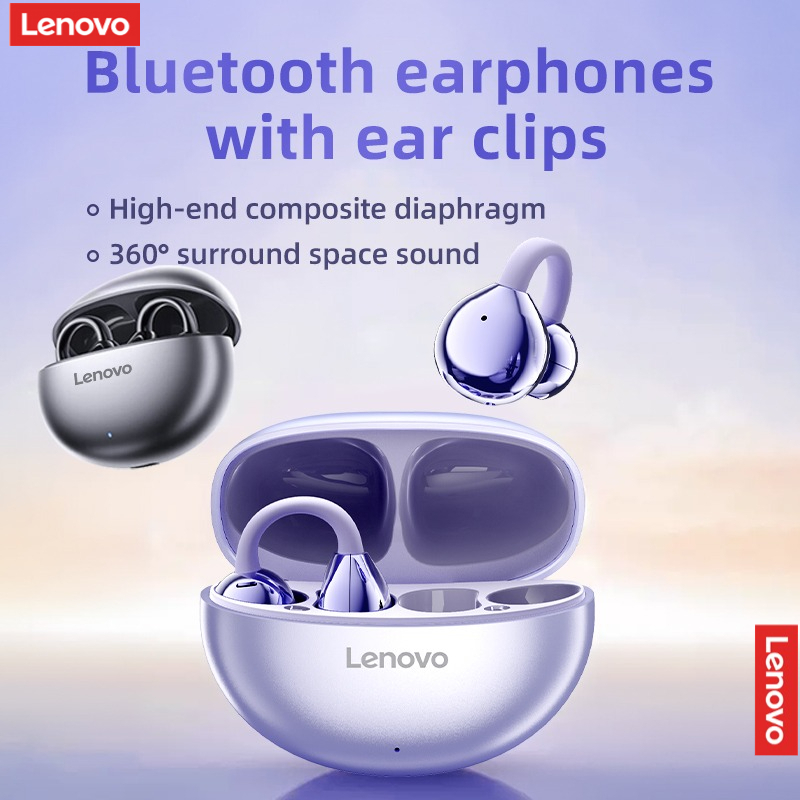 سماعات لينوفو اللاسلكية بتقنية - مراجعة Type C Wired Earphones With Mic وسعره