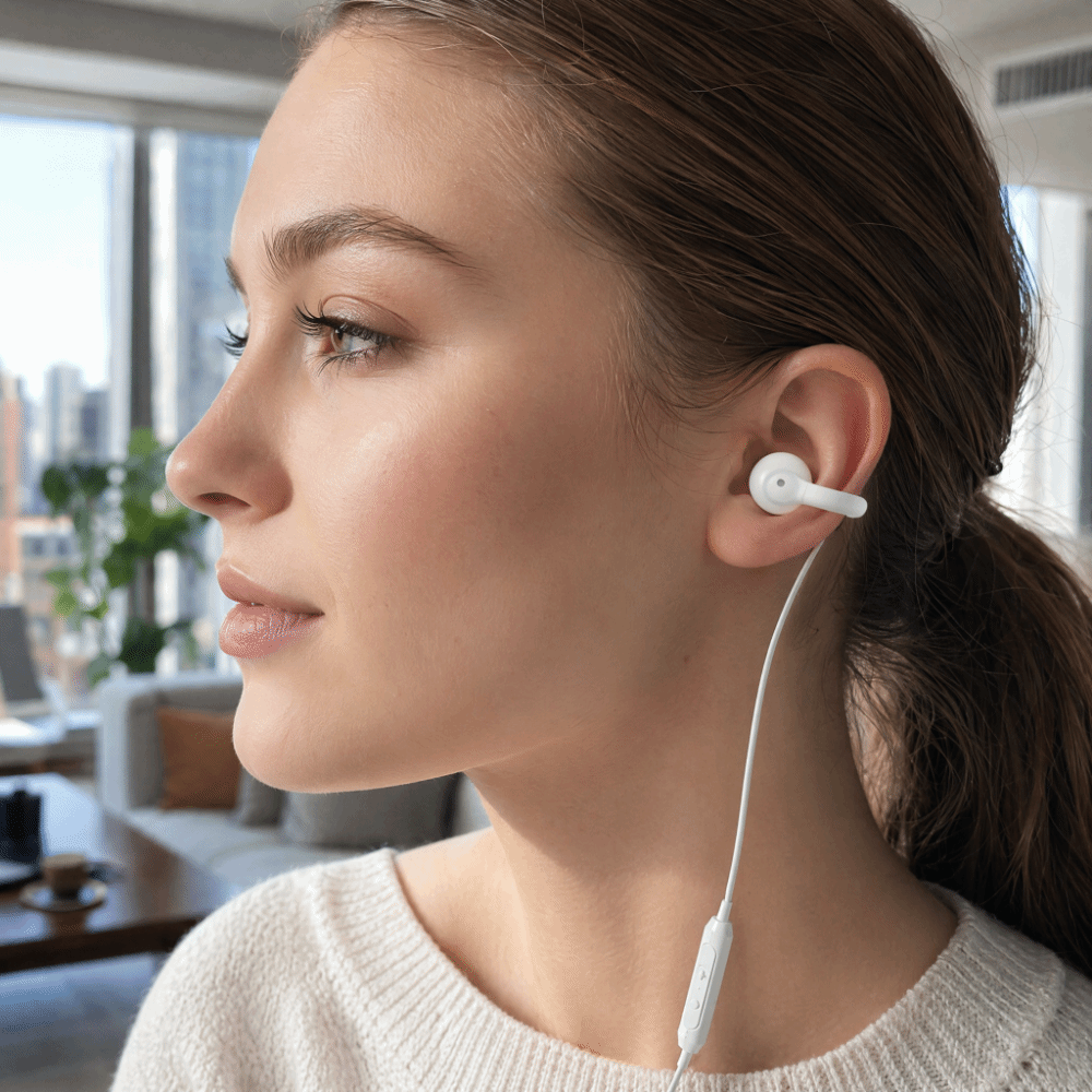 سماعات أذن سلكية بتقنية التوصي - مراجعة Open Ear Air Conduction Headphones وسعره